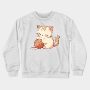 Cute Exotic Shorthair Cat Crewneck Sweatshirt